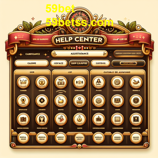 Explorando o Help Center - A Sua Fonte de Suporte no 59bet